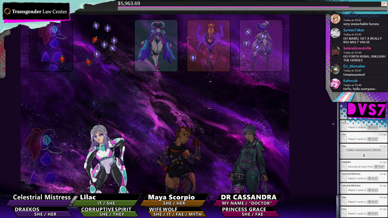Violet Core "High Speed Sapphic Mecha TTRPG Action" with Draekos, Wifewolf, CorruptiveSpirit, and Princess Grace! Screenshot
