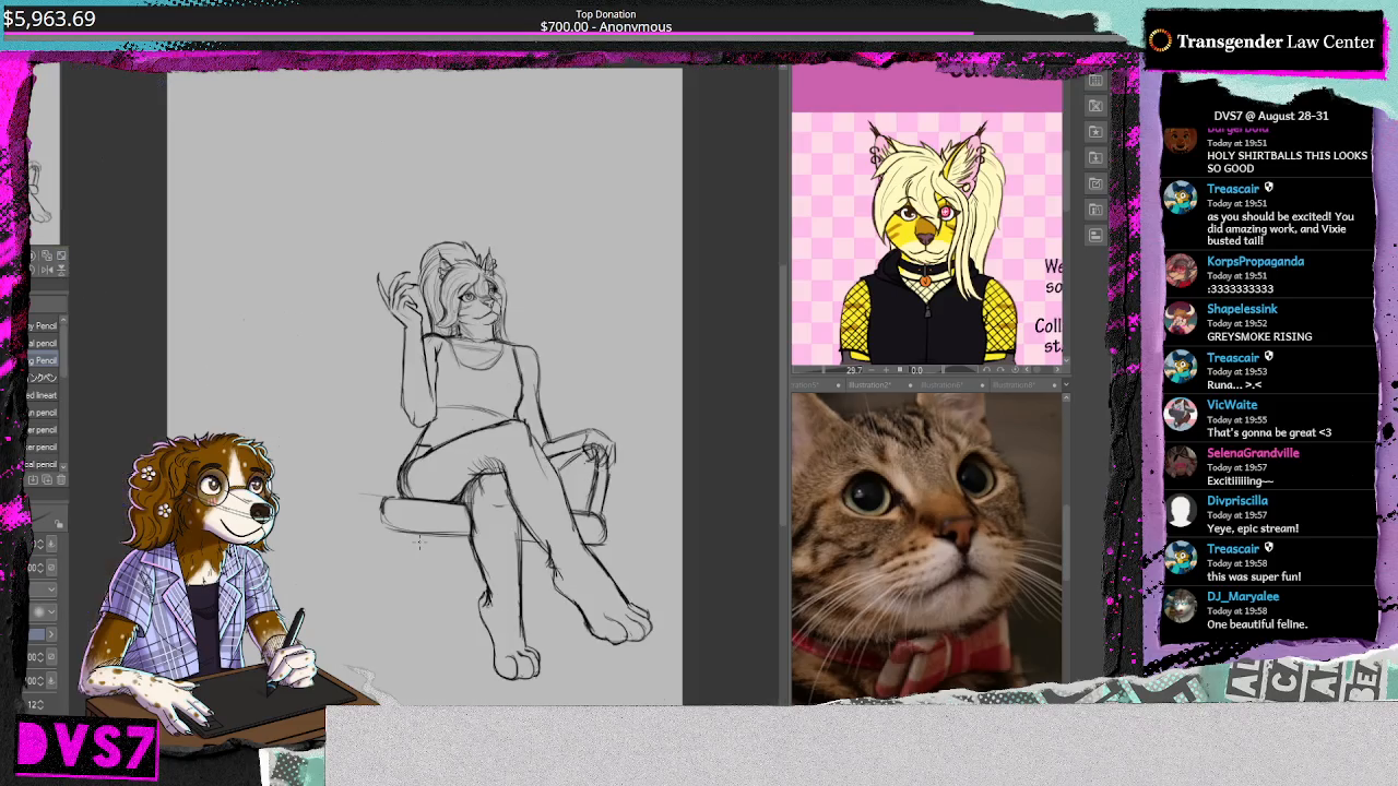 Vetrina Nicole Art's Digital Art Stream with Vetrina Screenshot